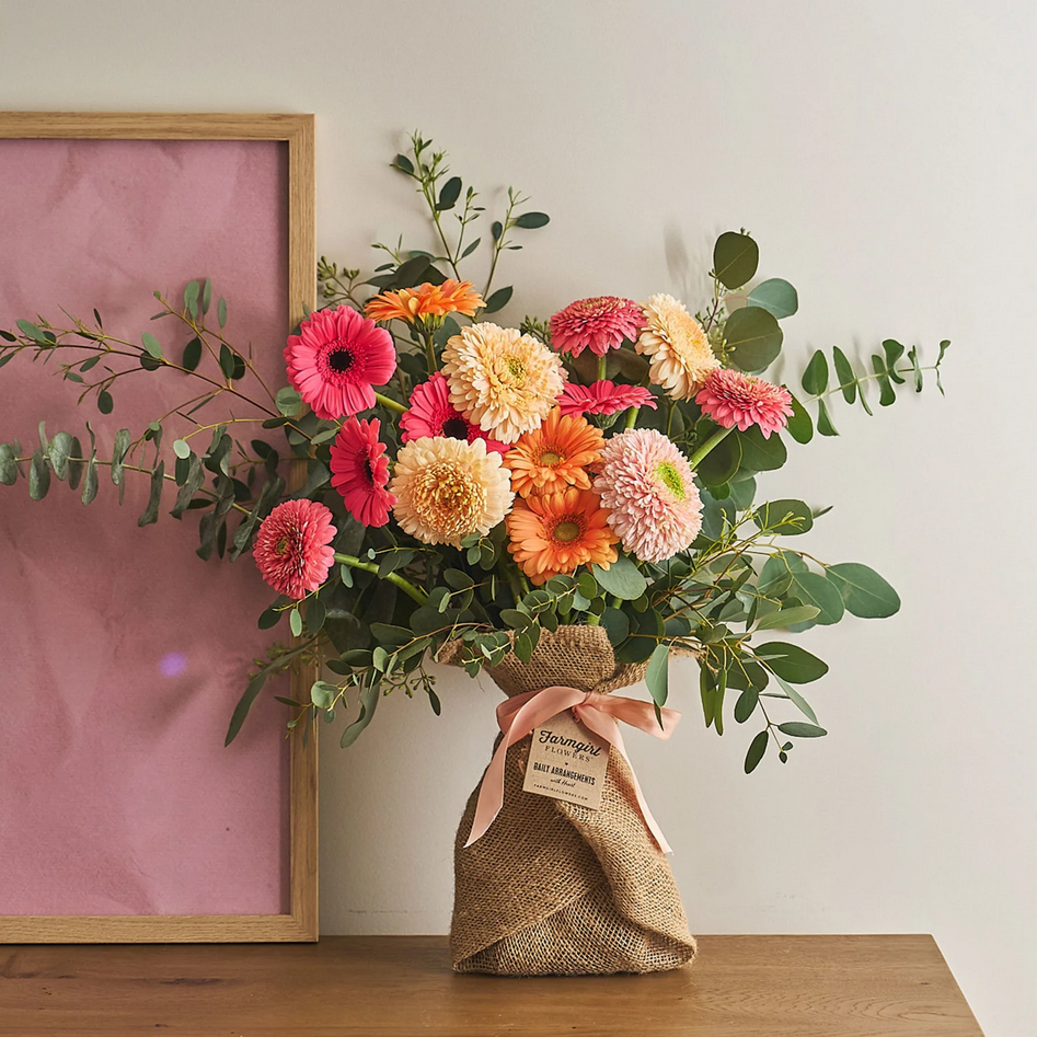Farmgirl Flowers Gerbera Daisy bouquet