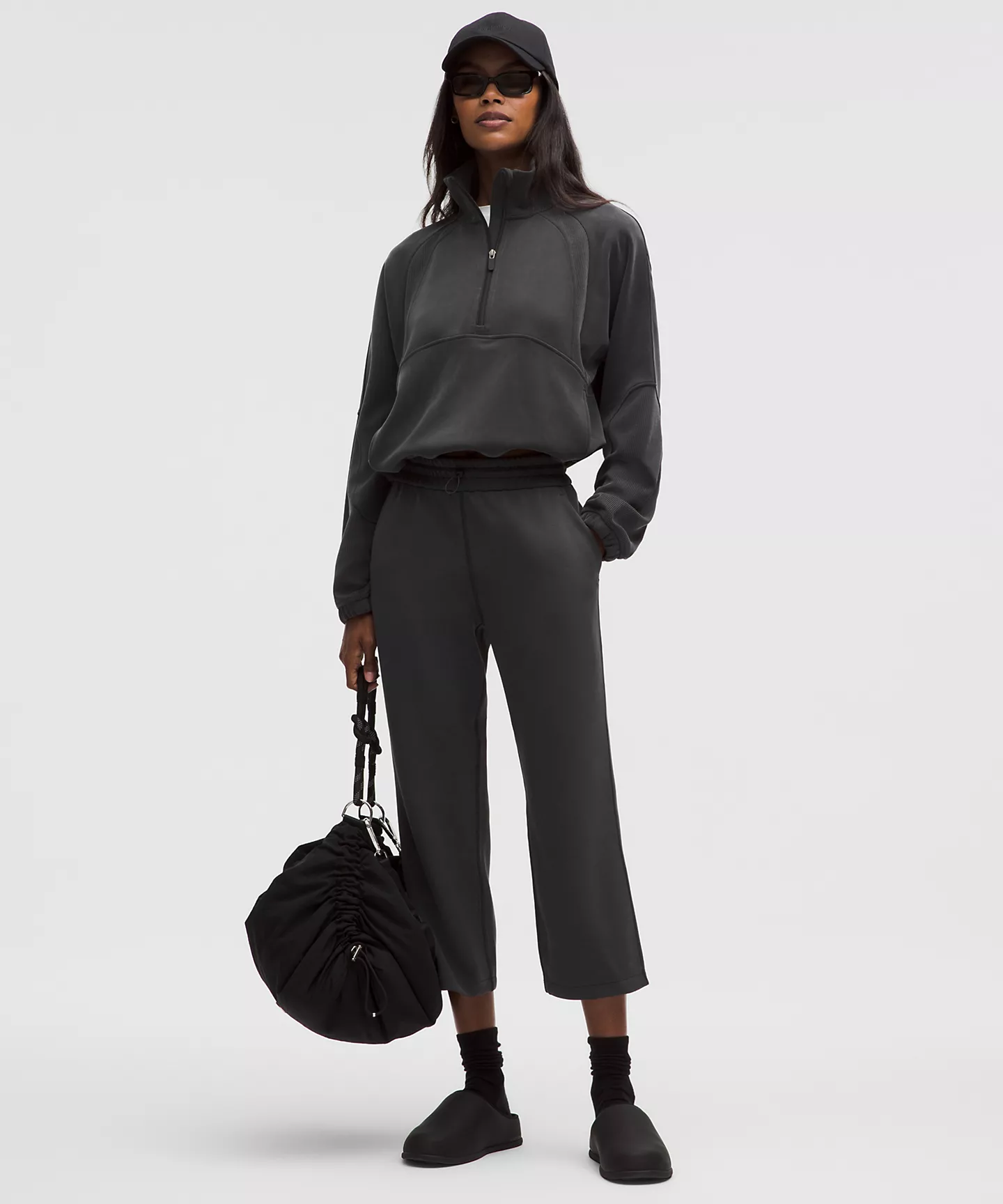 lululemon softstreme cropped pants and pullover